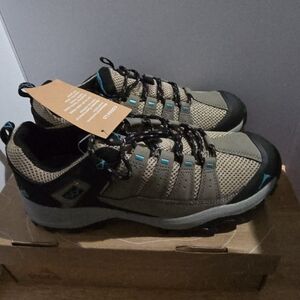 Pacific Mountain Outdoor Hiking Shoes - Black and Tan